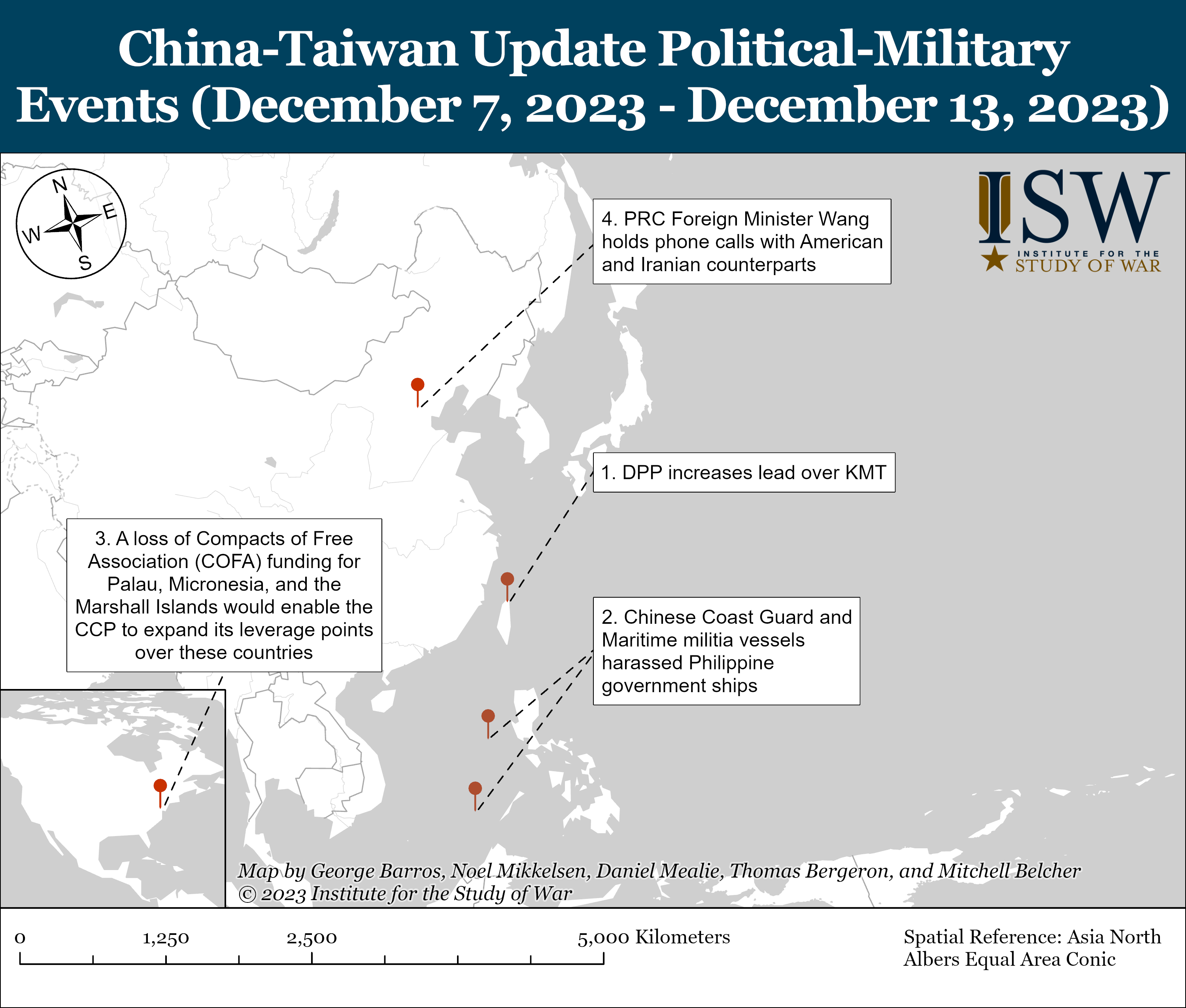 ISW Blog ChinaTaiwan Weekly Update, December 15, 2023